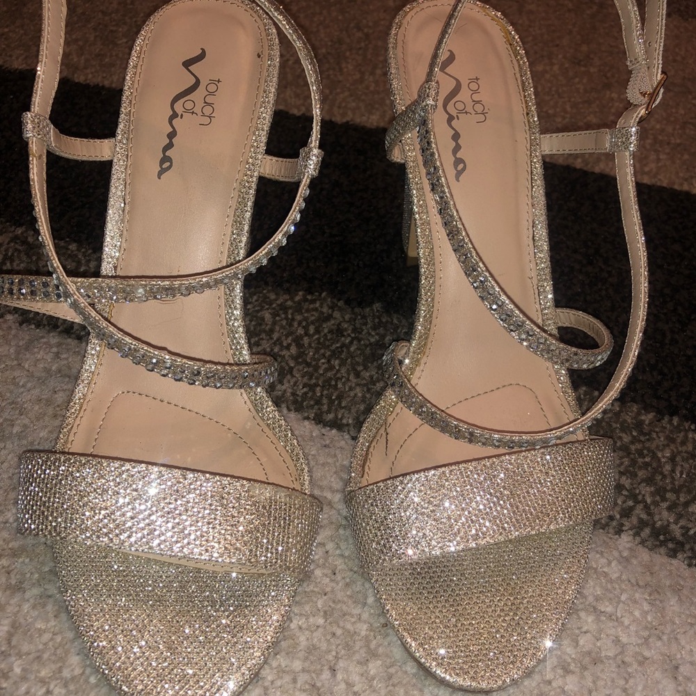 Sparkly heels size 10
